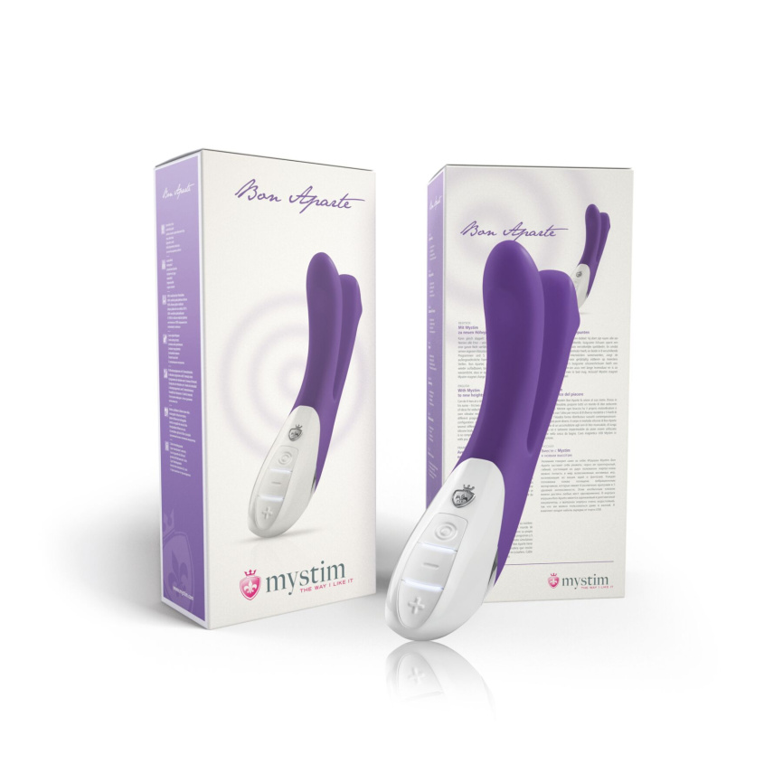 Вібратор Mystim Bon Aparte Purple фото 11