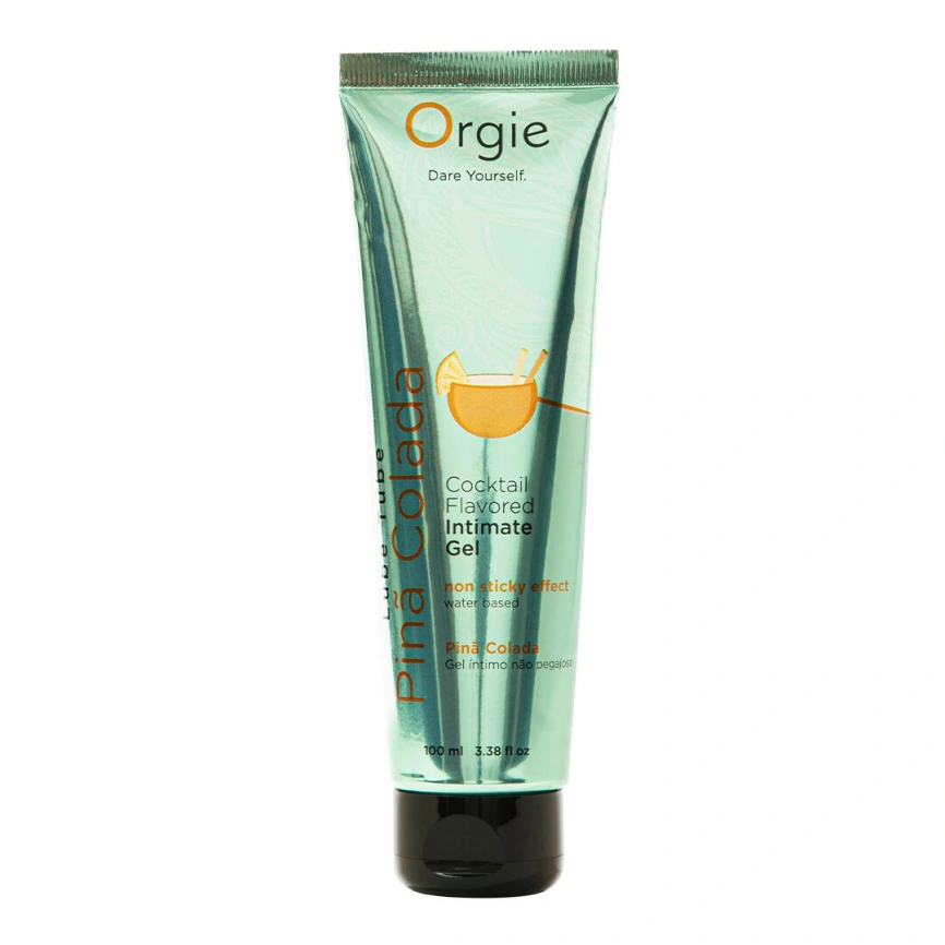Лубрикант на водной основе Orgie Lube Tube Pina Colada, 100 мл, вкус и аромат пина колады фото 1