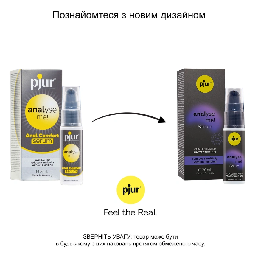 Расслабляющая анальная сыворотка pjur analyse me! Serum 20 мл, образует пленку, без анестетиков фото 6