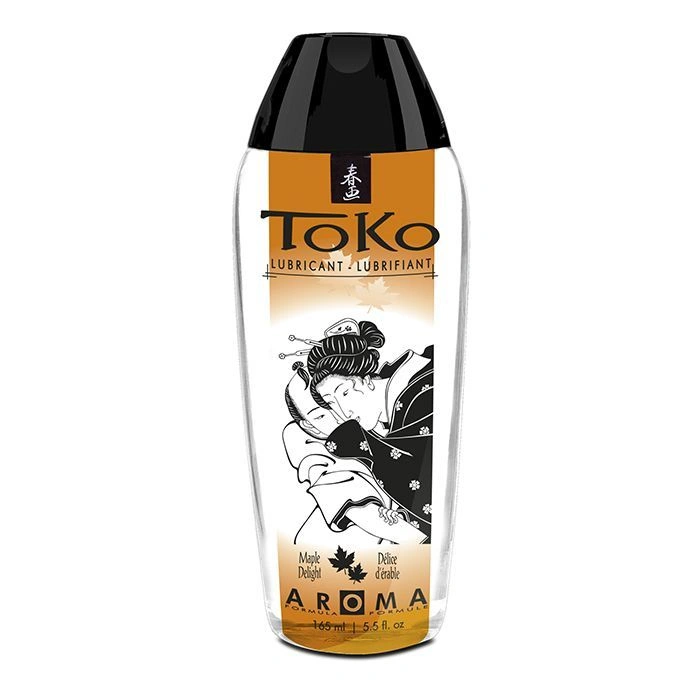 Лубрикант на водной основе Shunga Toko AROMA – Maple Delight (165 мл), не содержит сахара фото 1