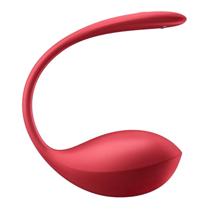 Смарт-віброяйце Satisfyer Shiny Petal Connect App, керування зі смартфона, пульт ДК фото 2