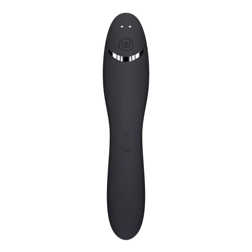 Вакуумний стимулятор для точки G та клітора з вібрацією Womanizer OG Dark Grey, 12 рівнів, 3 режими фото 3