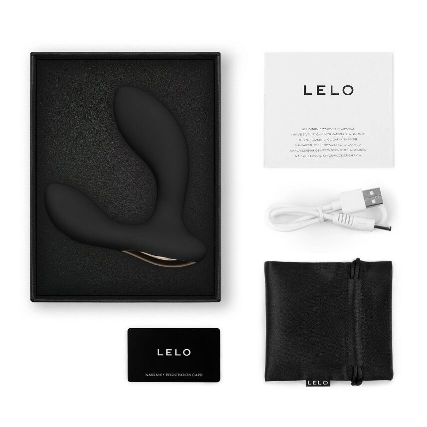 Смарт-массажер простаты LELO Hugo 2 Black, 2 мотора, повышенная мощность фото 3