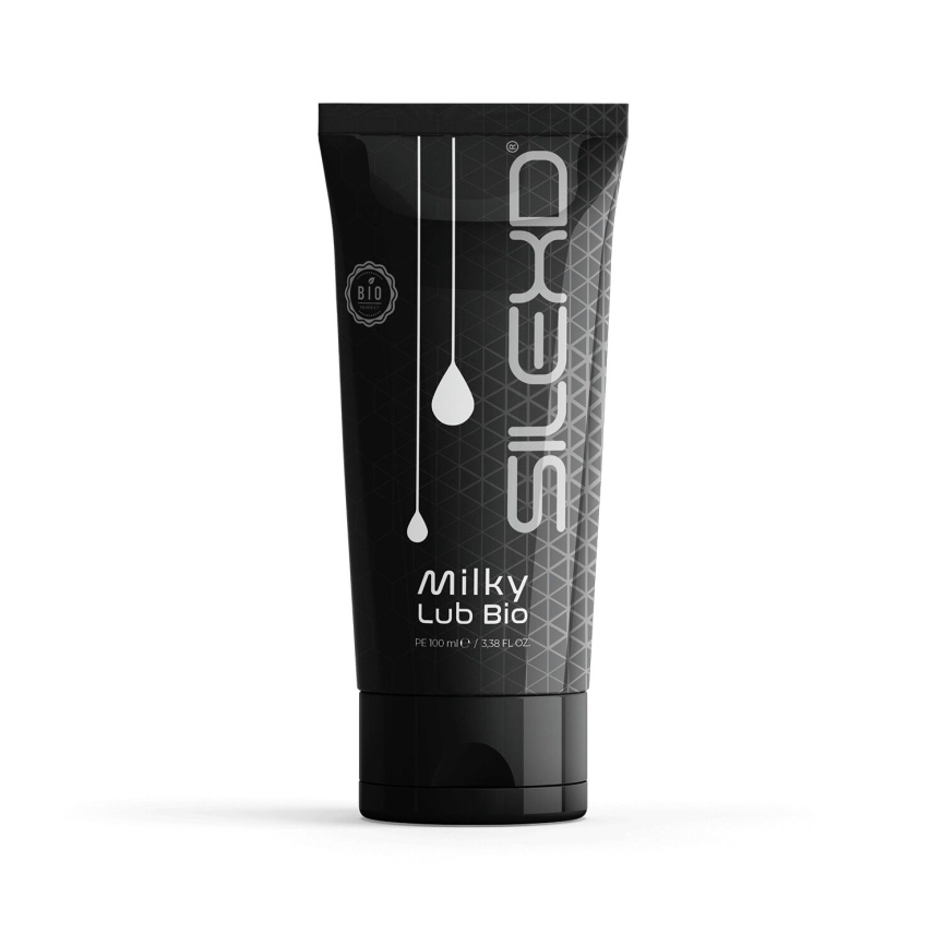 Лубрикант SilexD Milky Lub Bio на водній основі, з імітацією сперми, 100 мл фото 1