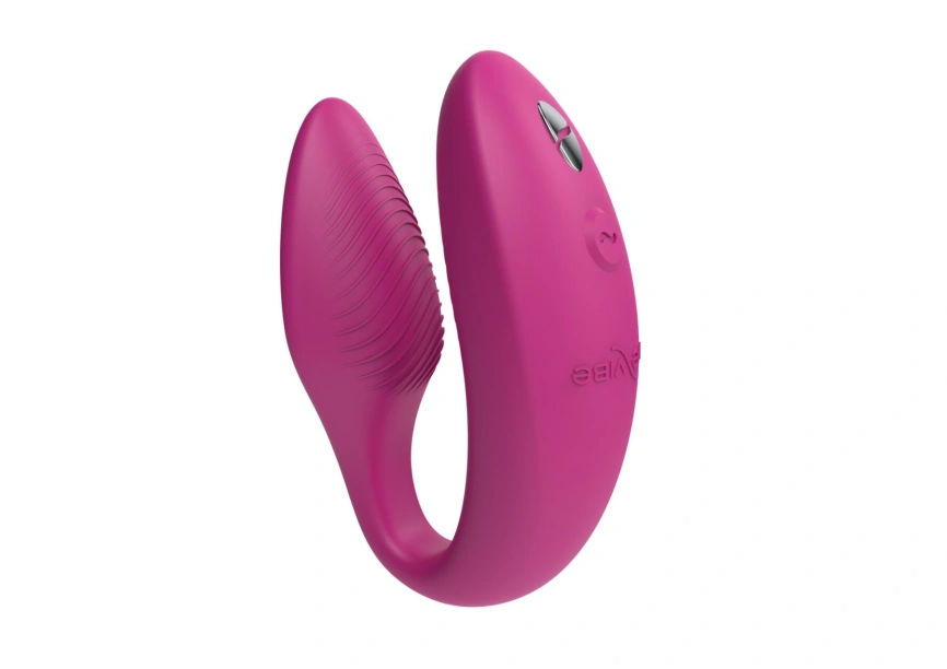 Смарт-вибратор для пар We-Vibe Sync 2 Rose, 10 виброрежимов, пульт ДУ фото 5