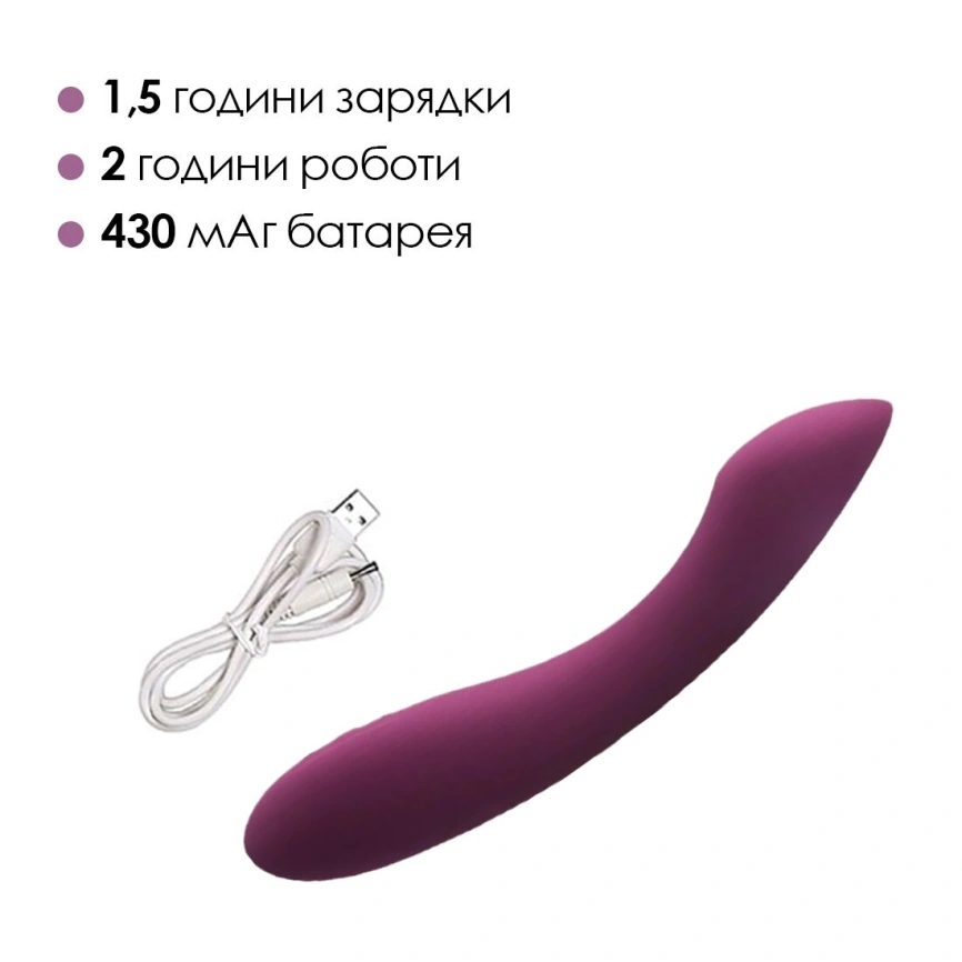 Вибратор для точки G с интеллектуальным режимом Svakom Amy 2 Violet фото 12
