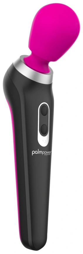 Мощный вибромассажер PalmPower Extreme - Pink, 7 режимов, гибкая головка, перезаряжаемый фото 1