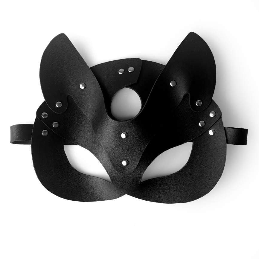 Маска Кішечки Art of Sex - Cat Mask, Чорний фото 1