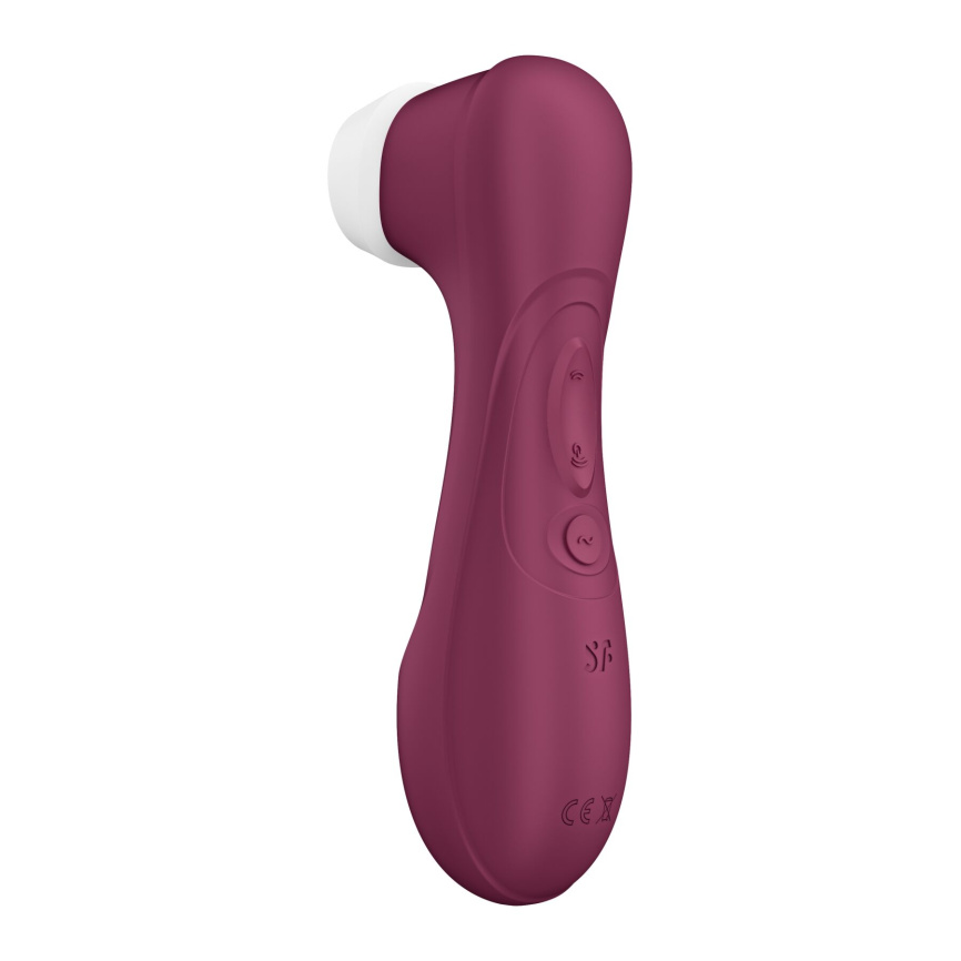 Вакуумний кліторальний стимулятор Satisfyer Pro 2 Generation 3 with Liquid Air Wine Red фото 4