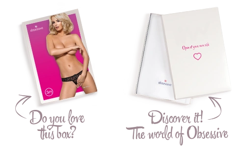 Кружевные танга с доступом Obsessive 837-THC-1 S/M, черные фото 8