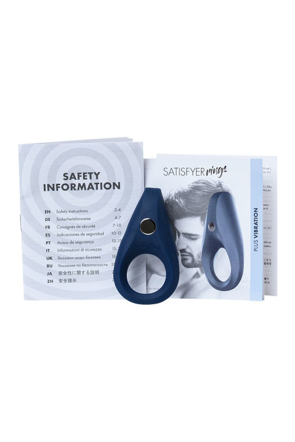 Ерекційне віброкільце Satisfyer Rocket Ring з подовженим стимулятором клітора, перезаряджуване фото 3