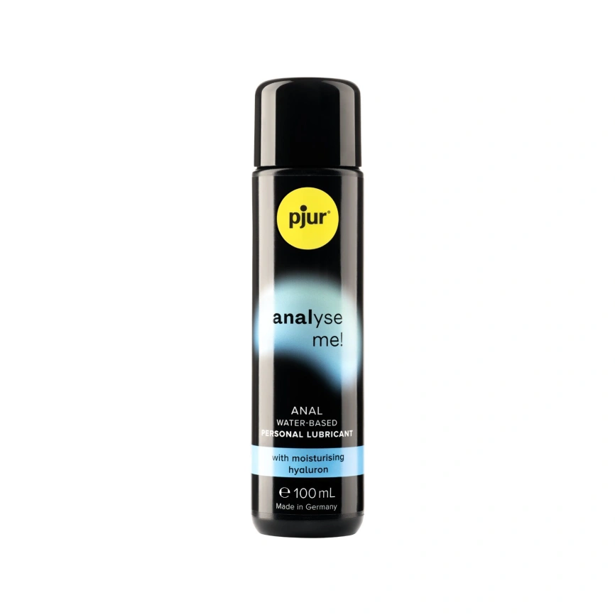 Анальный лубрикант pjur analyse me! Moisturising 100 мл, на водной основе, с гиалуроном фото 4