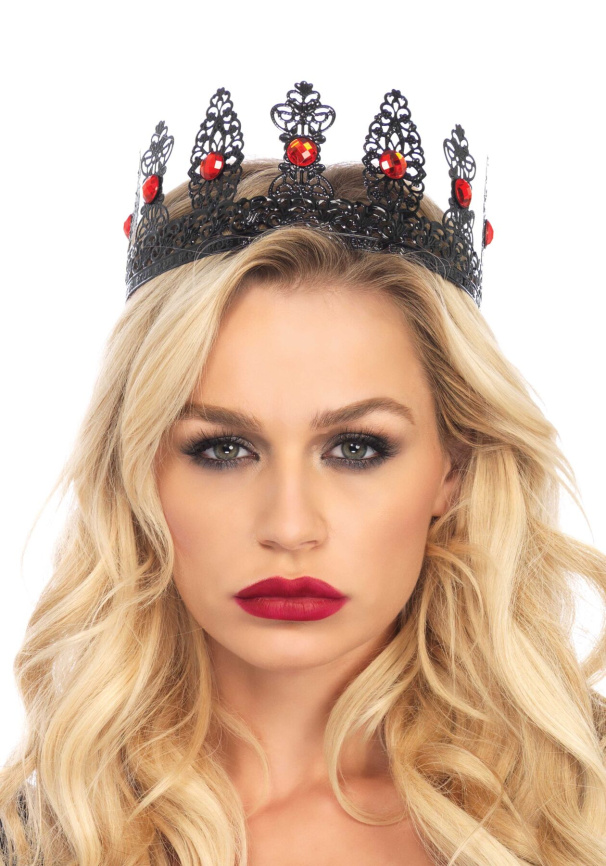 Філігранна корона з камінням Leg Avenue Filigree royal crown, метал фото 1