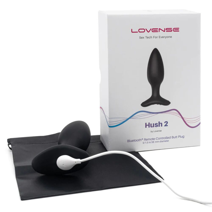 Анальна смарт-вібропробка Lovense Hush 2, розмір S фото 3