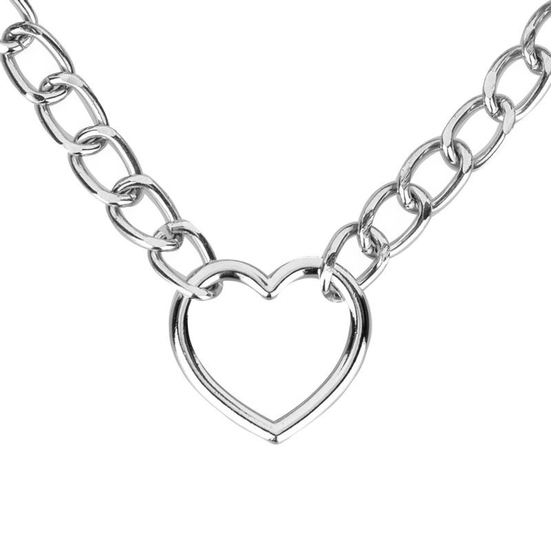 Ошейник с поводком Bedroom Fantasies: Collar with Chain - Silver фото 8