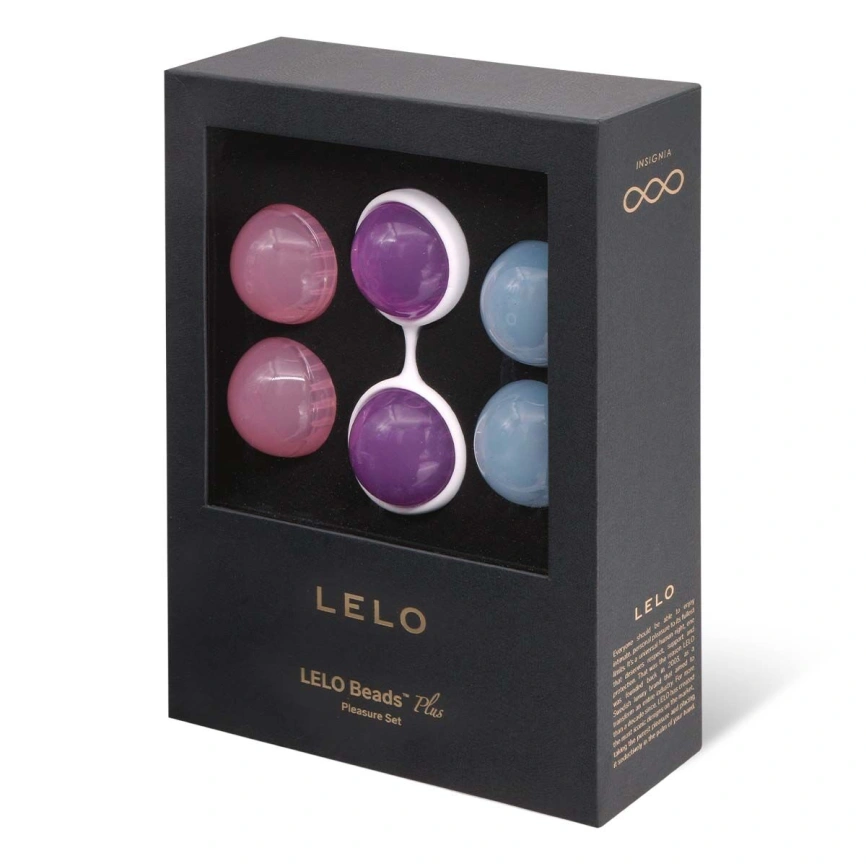 Набор вагинальных шариков LELO Beads Plus, диаметр 3,5 см, изменяемая нагрузка, 2х28, 2х37 и 2х60 г фото 5