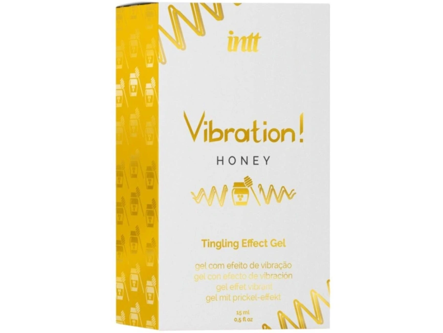 Жидкий вибратор Intt Vibration Honey (15 мл), густой гель, очень вкусный, действует до 30 мин фото 3