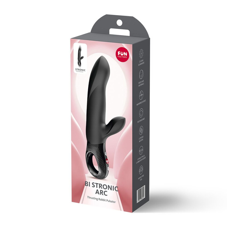 Пульсатор Fun Factory Bi Stronic Arc Black фото 11