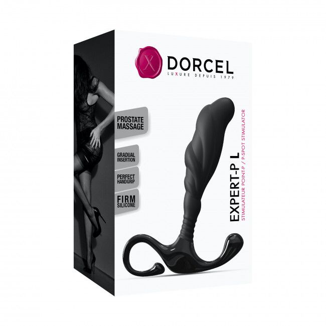 Ручний ергономічний масажер простати Dorcel Expert P size L фото 5