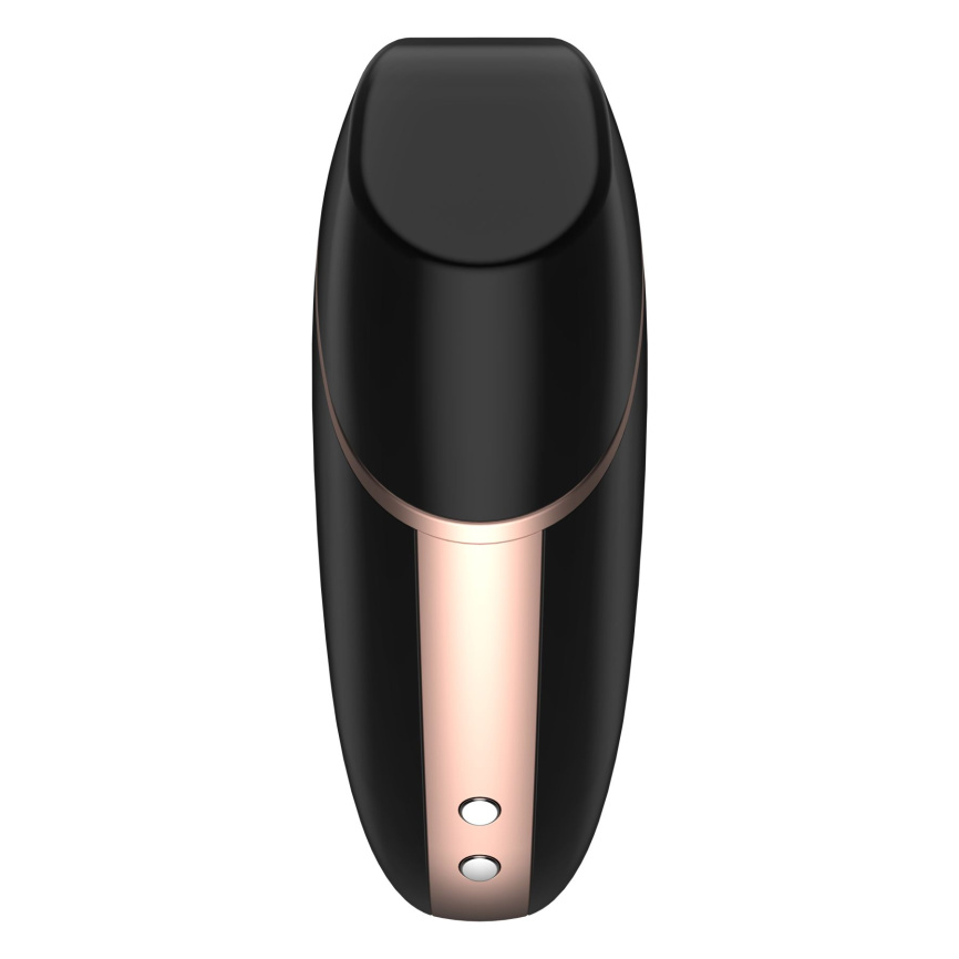Вакуумний кліторальний стимулятор Satisfyer Love Triangle Black з керуванням через інтернет фото 6