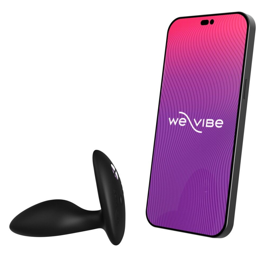 Анальна смарт-вібропробка We-Vibe Ditto+ Satin Black з пультом ДК фото 7