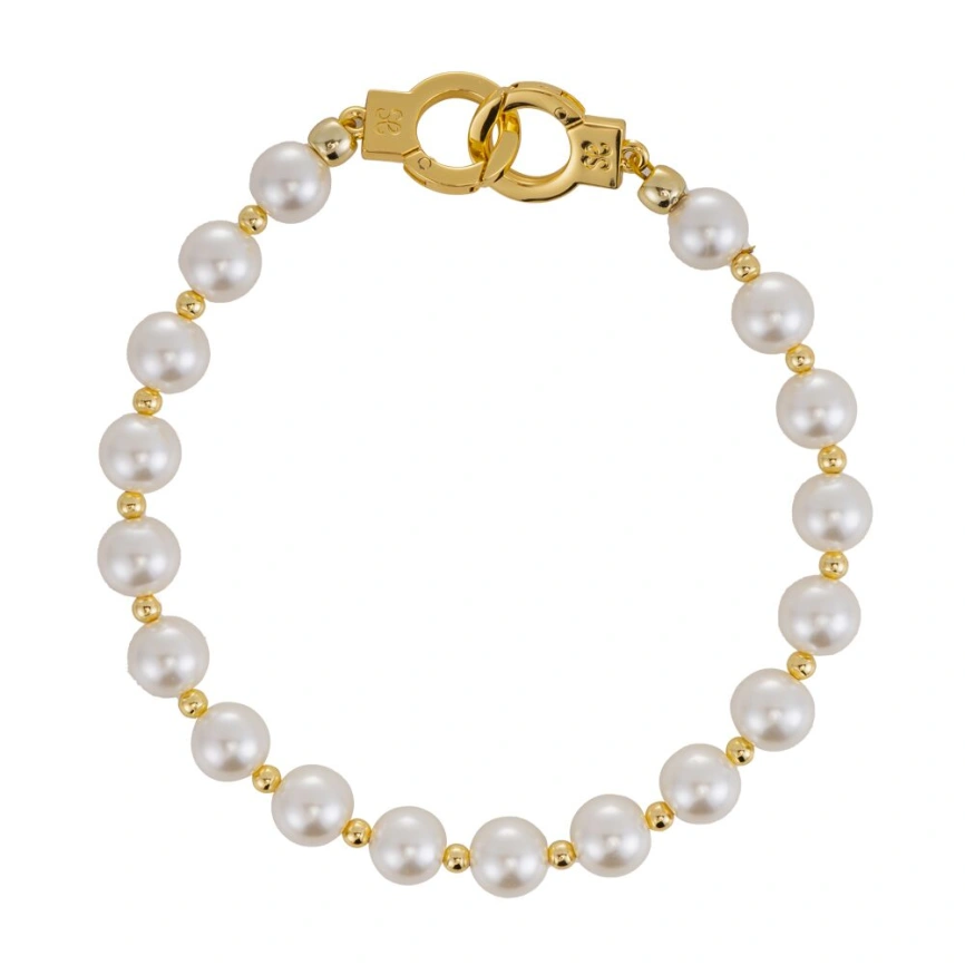Жемчужные наручники и поножи LOCKINK Pearl Handcuffs & Anklecuffs фото 5
