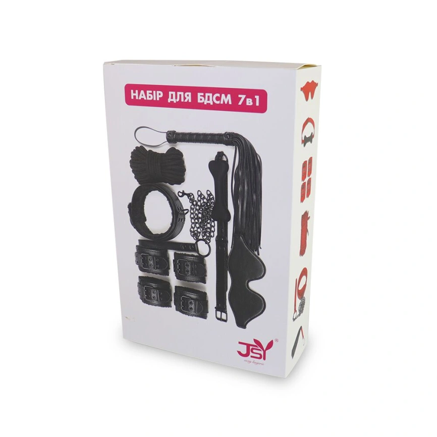 Набор для BDSM 7в1 LY1003 Red фото 7