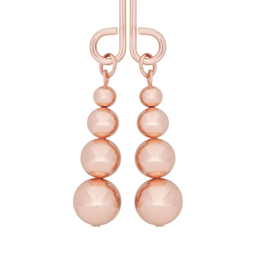 Затискач для клітора Rosy Gold - Clitoris Clamp - Subtle Weight фото 4