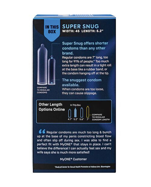 Презервативи MyONE Super Snug 10 шт, картонна коробка фото 4