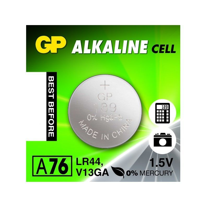 Батарейка GP LR44 фото 1