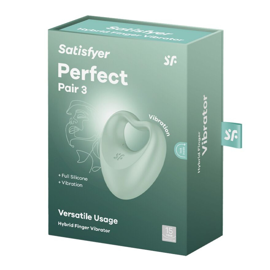 Вібратор на палець та ерекційне кільце 2в1 Satisfyer Perfect Pair 3 фото 7