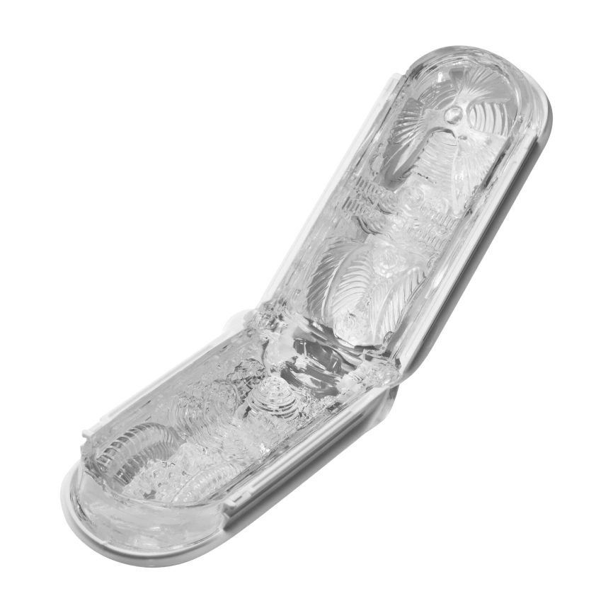 Мастурбатор Tenga Flip Zero Gravity White, изменяемая интенсивность стимуляции, раскладной фото 3