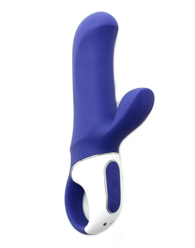 Потужний вібратор-кролик Satisfyer Vibes Magic Bunny, два мотори, литий силікон, 12 режимів роботи фото 1