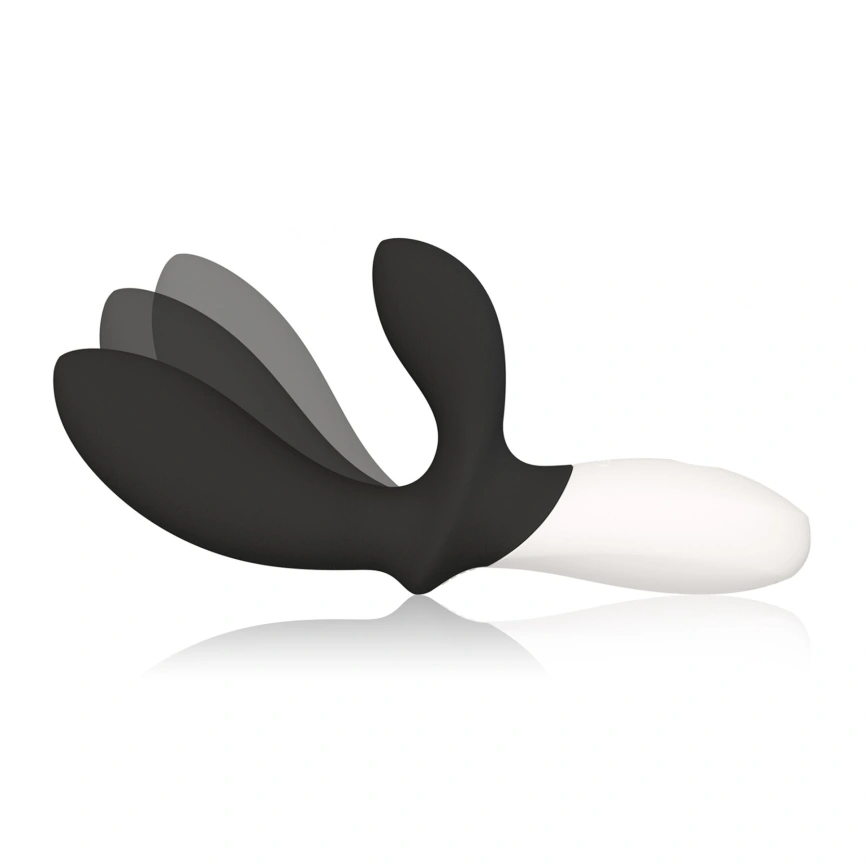 Массажер простаты LELO Loki Wave 2 Black, 2 мотора, манящее движение + вибрация фото 2