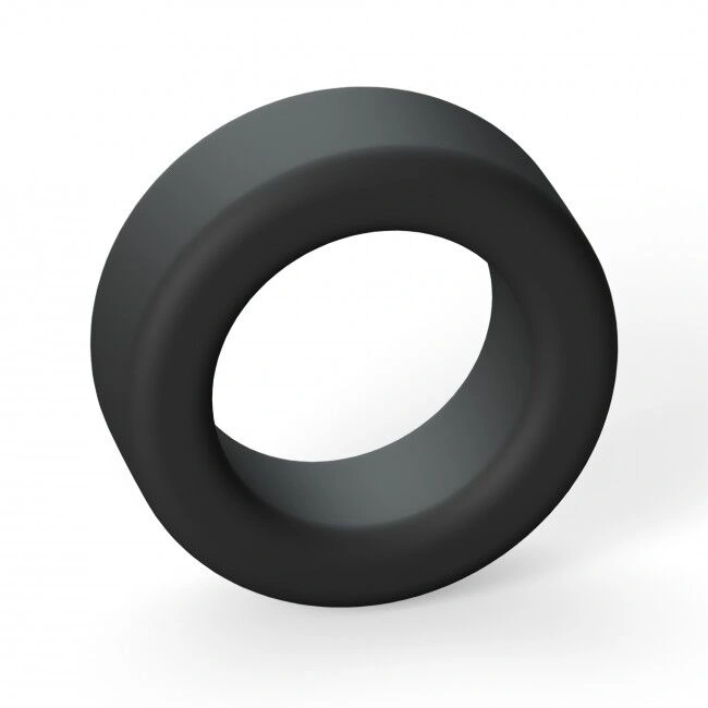 Эрекционное кольцо широкое Love To Love COOL RING - BLACK ONYX фото 1
