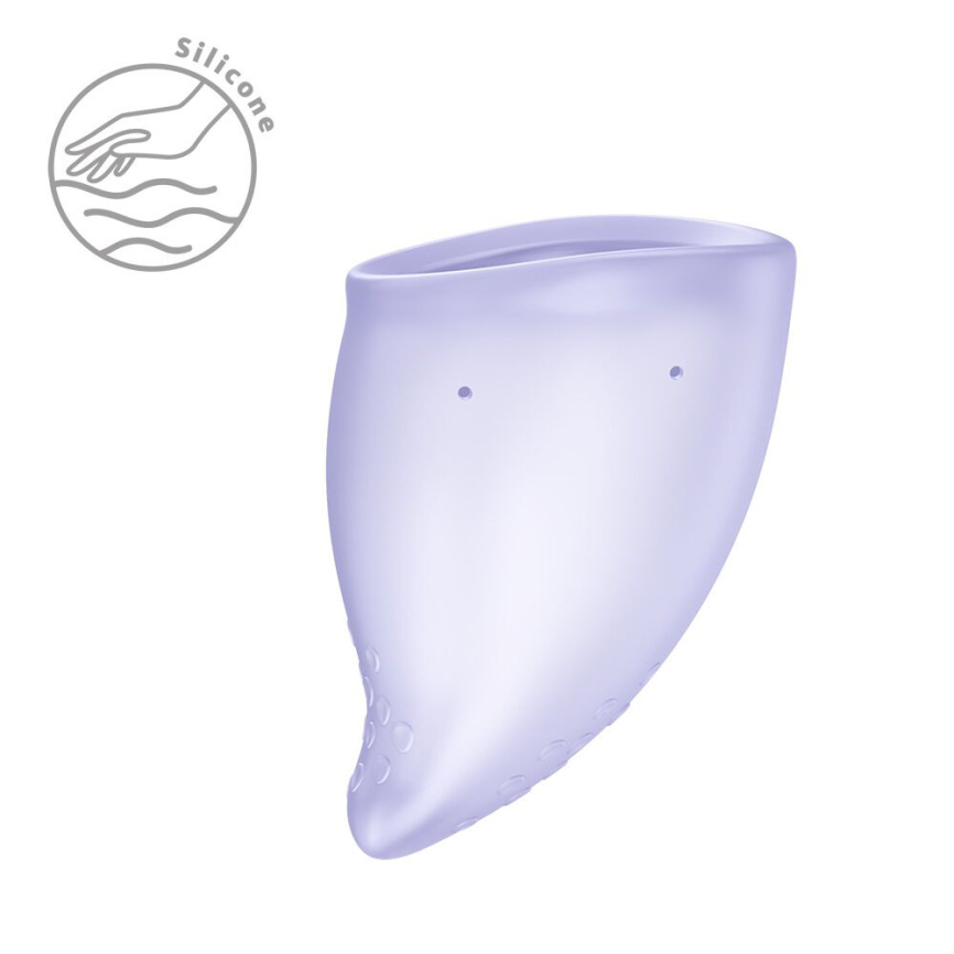 Менструальна чаша Fun Factory FUN CUP SIZE A Purple, багаторазова, діаметр 4 см, об’єм 20 мл фото 3