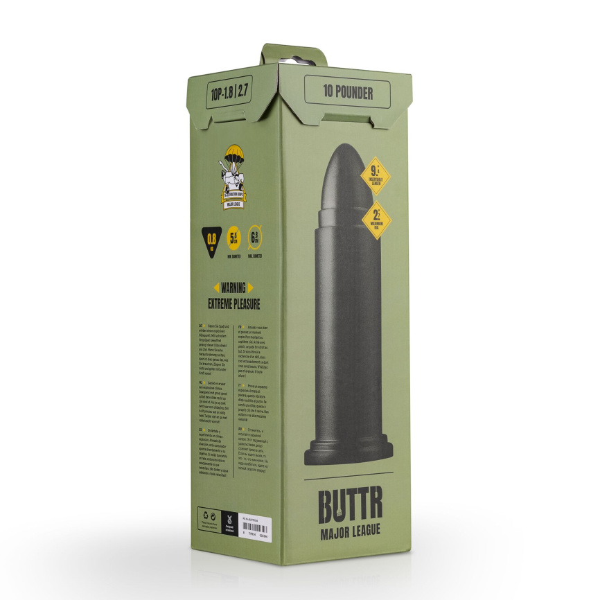 Анальна пробка BUTTR - 10 Pounder XXL Dildo фото 5