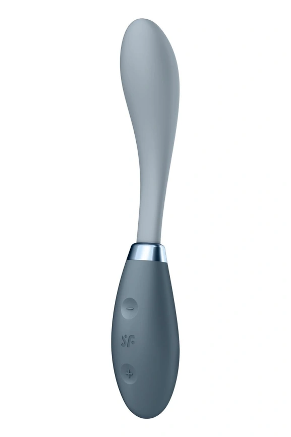 Вибратор Satisfyer G-Spot Flex 3 Grey, гибкий ствол с фиксацией положения фото 1