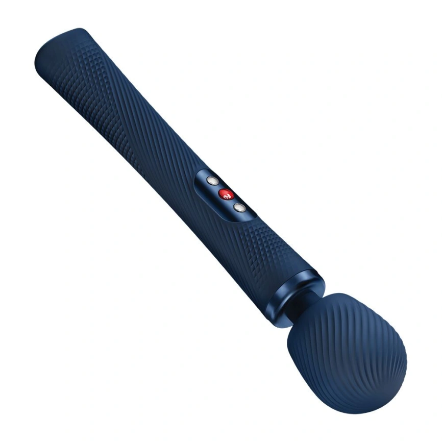 Вибромассажер Fun Factory VIM Vibrating Wand Nightblue, супермощный и легкий, до 6 часов работы фото 3