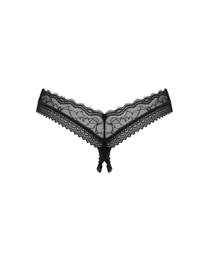 Трусики Obsessive Medilla crotchless thong XS/S фото 4