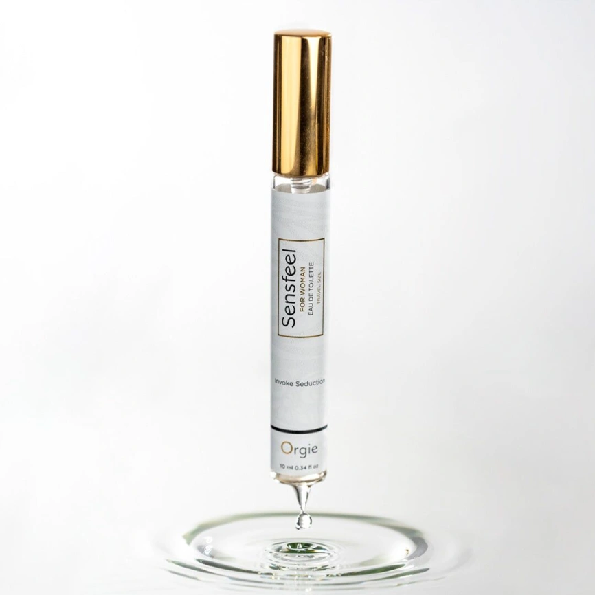 Женские духи с феромонами Orgie – Sensfeel for Woman Travel Size (10 мл), цветочно-фруктовый аромат фото 4