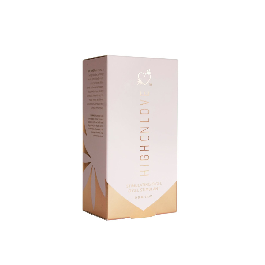 Преміум гель-вібратор HighOnLove Stimulating Gel O Gel (30 мл) на водній основі, доглядає за шкірою фото 3