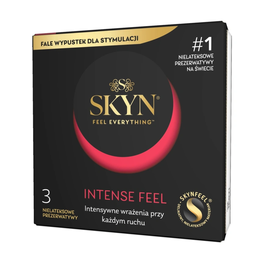 Безлатексные премиум-презервативы SKYN Intense Feel 3 шт фото 1