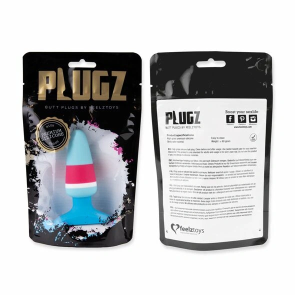 Анальная пробка FeelzToys - Plugz Butt Plug Colors Nr. 1 фото 3