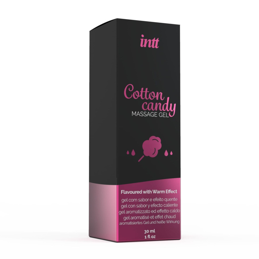 Масажний гель для інтимних зон Intt Cotton Candy (30 мл) розігрівальний фото 3