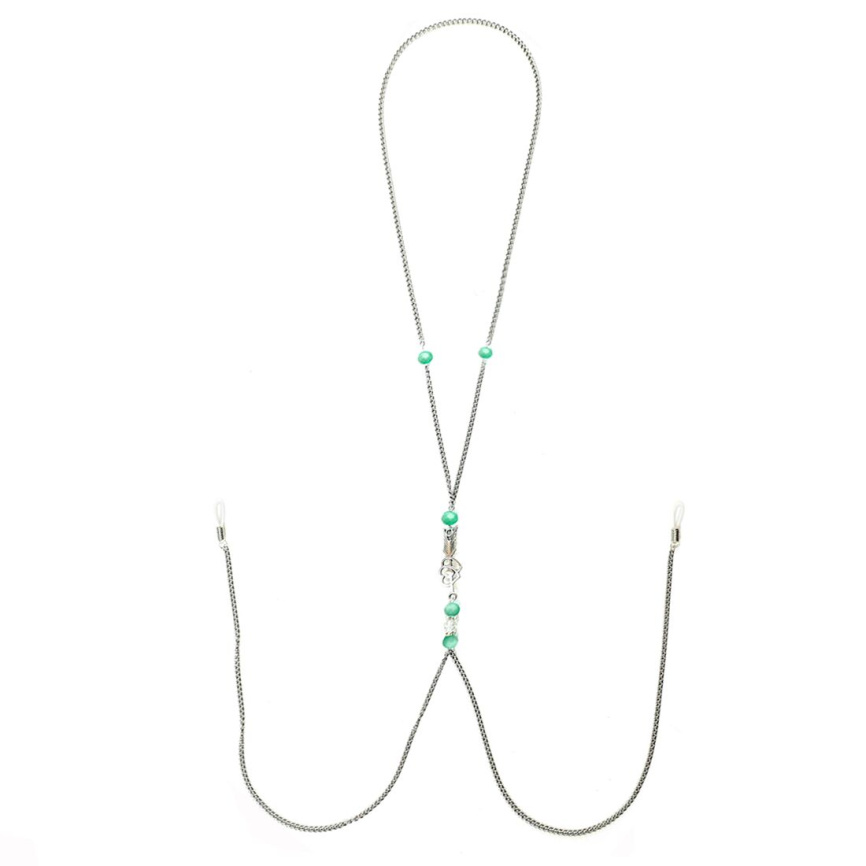Прикраса для сосків Art of Sex - Nipple Clamps Arrow, колір м'ятний фото 1