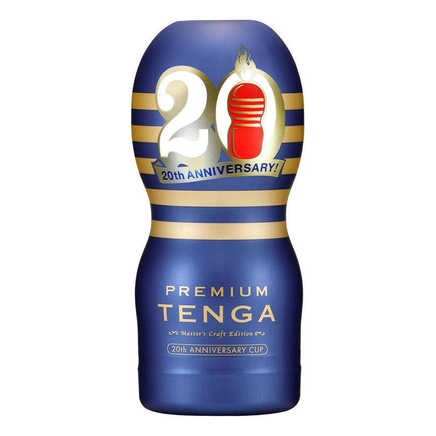 Мастурбатор Tenga Premium TENGA 20th Anniversary Cup, потужний вакуум, лімітована серія фото 3