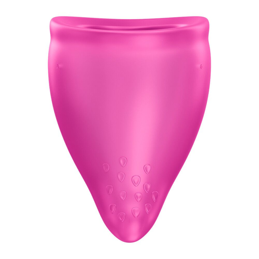 Менструальна чаша Fun Factory FUN CUP SIZE B Magenta, багаторазова, діаметр 4,3 см, об’єм 30 мл фото 1