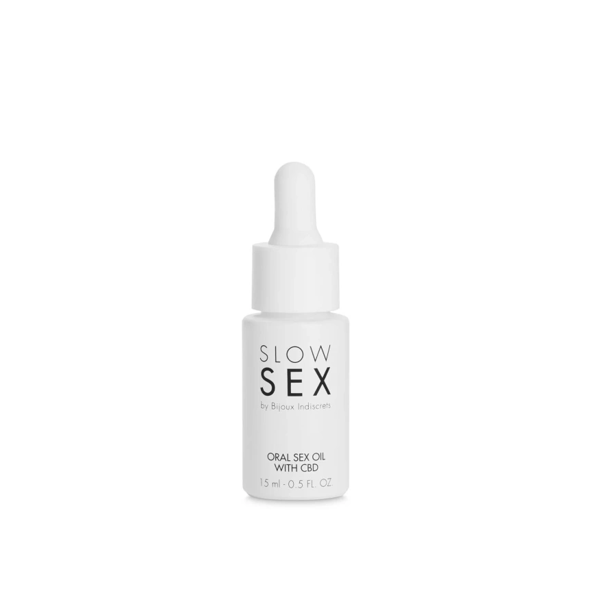 Масло для орального секса Bijoux Indiscrets Slow Sex Oral Sex Oil CBD (15 мл) фото 3
