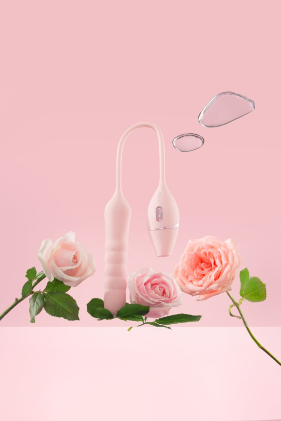 Пульсатор з вакуумним стимулятором KISSTOY Cathy III Pink, 5 режимів вакууму, 10 режимів пульсації фото 9